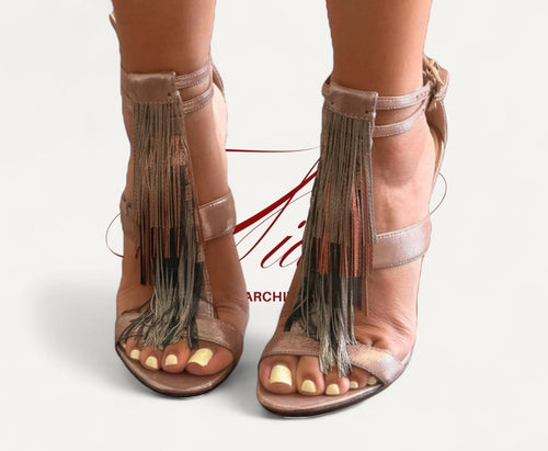 Brian Atwood Fringe Heels