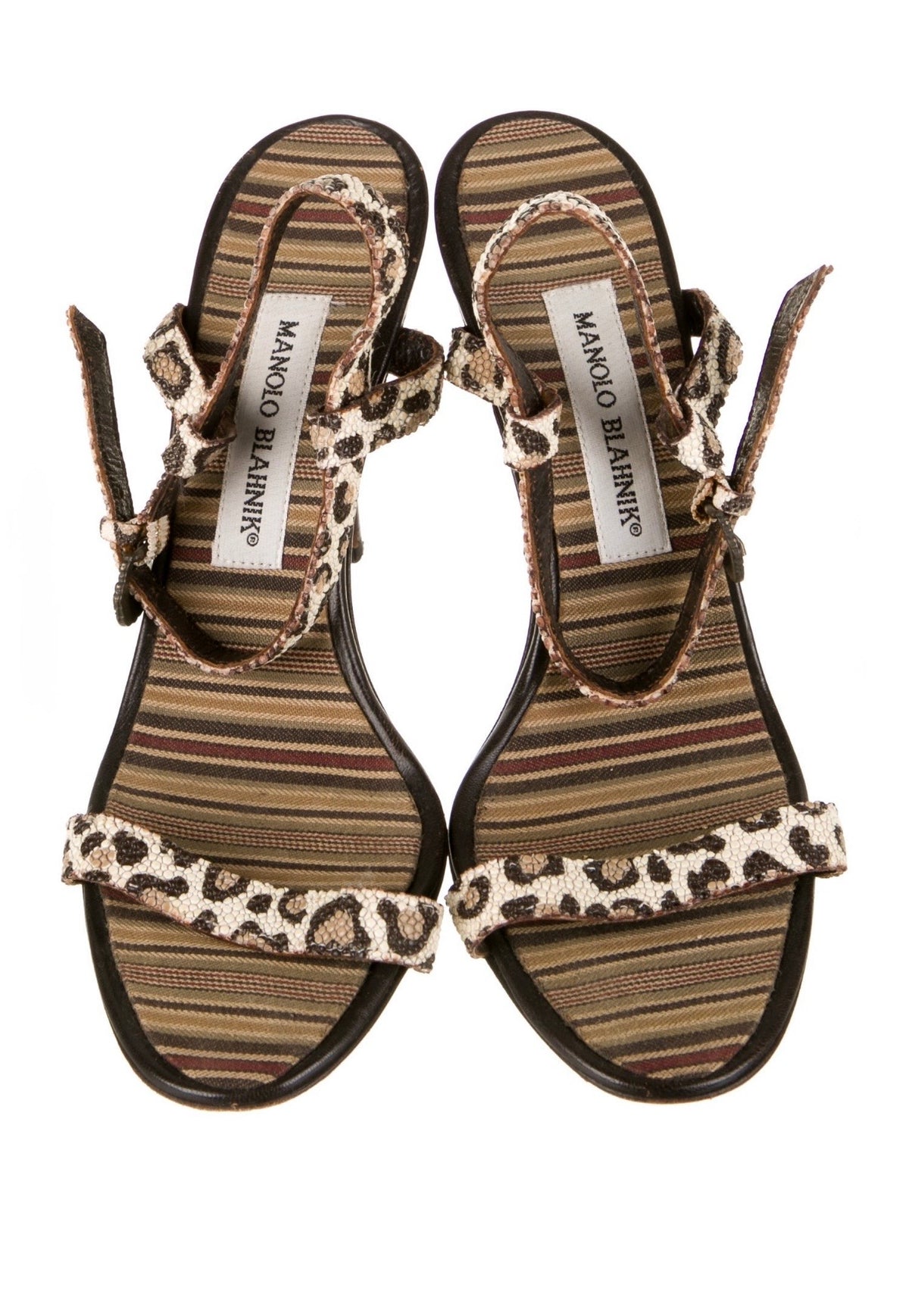 Manolo Blahnik Cheetah Heels